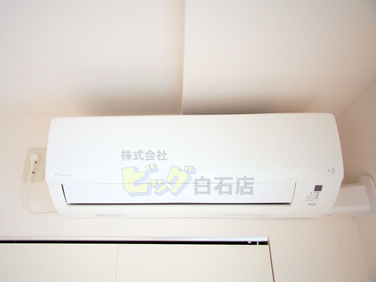 その他設備　夏も快適なエアコン付きです♪