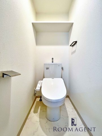 地下鉄名城線 矢場町駅 徒歩9分 14階建 築8年のトイレ写真