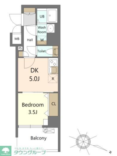 S-RESIDENCE横濱吉野町burgeonの間取り写真