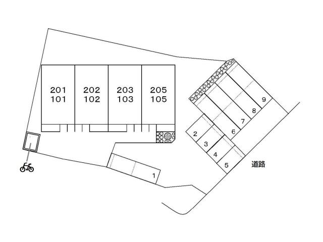 駐車場　駐車場