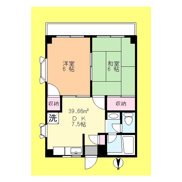 東和5丁目賃貸住宅の間取り写真