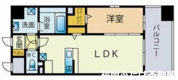 Liaison博多駅東の間取り写真