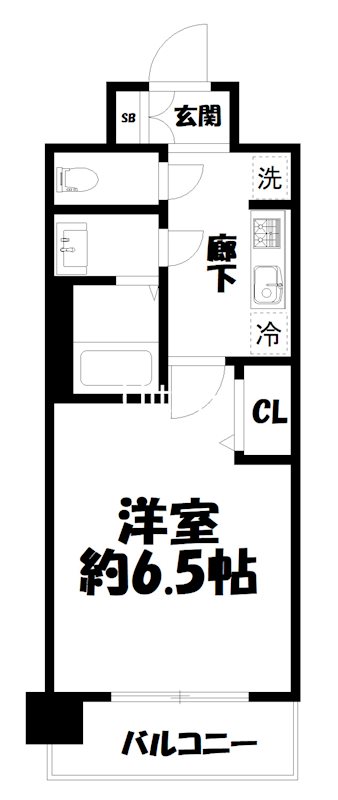 プレサンスTHE KYOTO 新町通の間取り写真