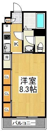 レジデンスハーベストの間取り写真