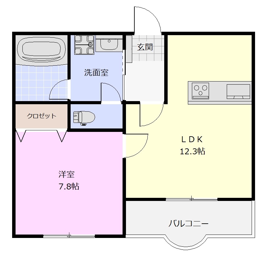 Villa.sskの間取り写真