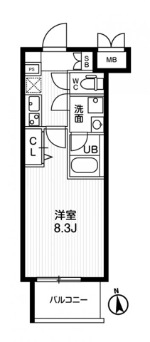 エーアール向島の間取り写真
