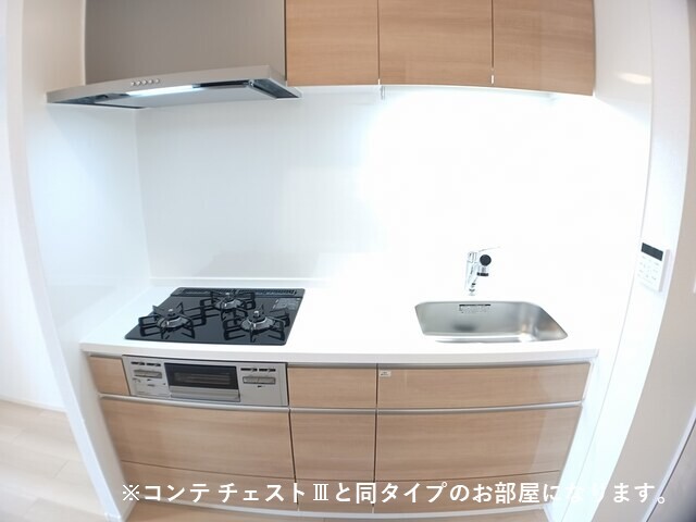 水口町秋葉アパートのキッチン写真