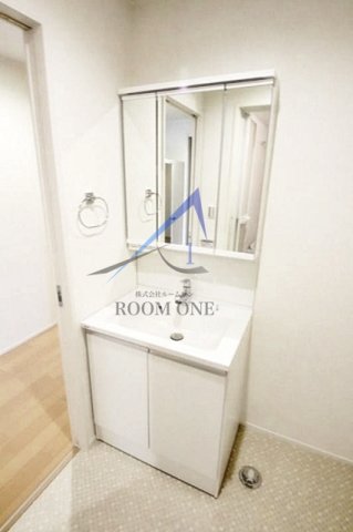 洗面設備　洗面台です。