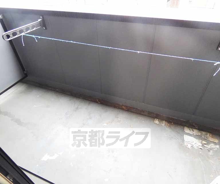 バルコニー　広くて便利なバルコニです
