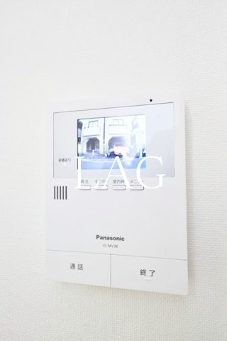セキュリティ　モニター付インターホンです。