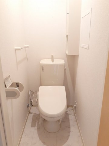 トイレ　ゆったりとした空間のトイレです