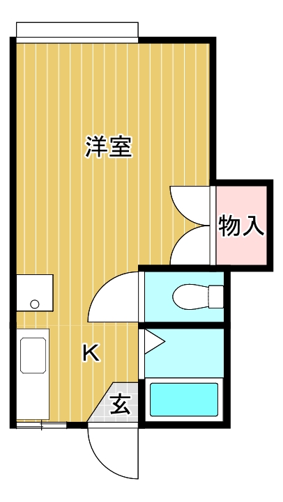 コーポ八松庵の間取り