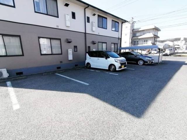 駐車場　眺望