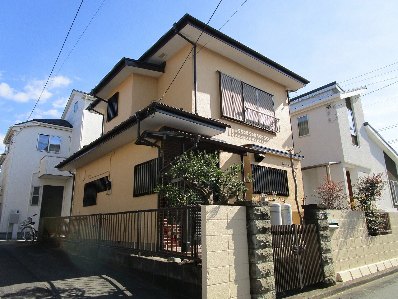 尾本貸家の建物外観