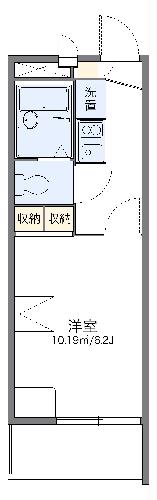 レオパレス桂の間取り