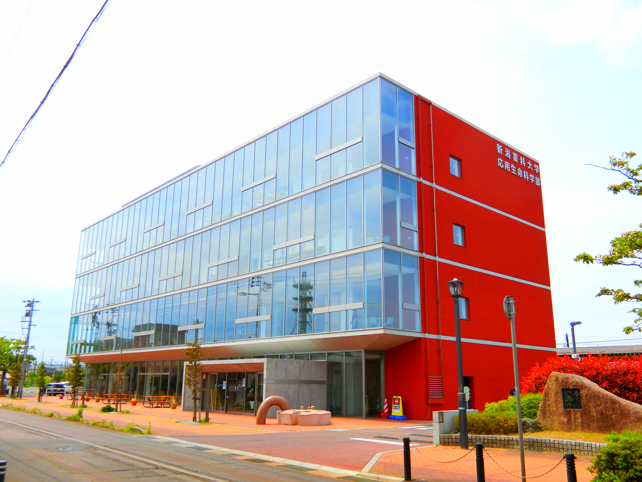 大学・短大　私立新潟薬科大学新津駅東キャンパス（大学・短大）まで972m