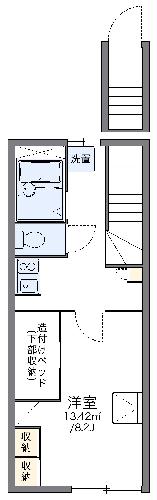 レオパレスさくらの間取り