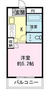 三島市萩のマンションの間取り