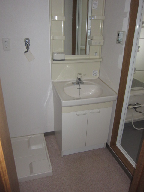 洗面設備　写真は別のお部屋です