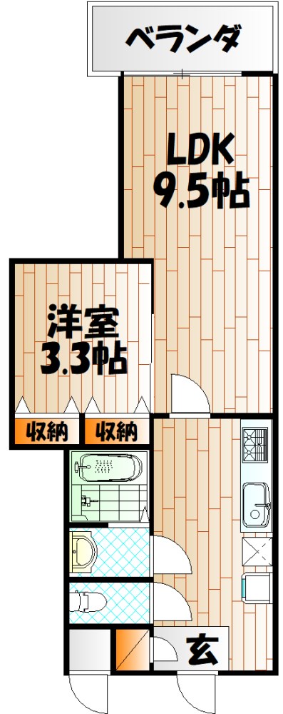堺町センタービルの間取り