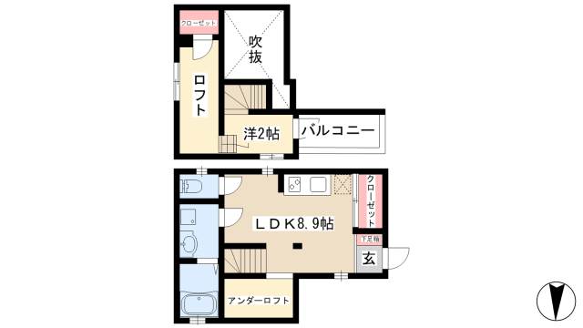 Cachetteの間取り