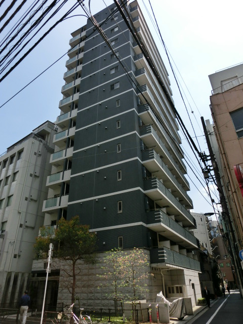 文京区本郷のマンションの建物外観