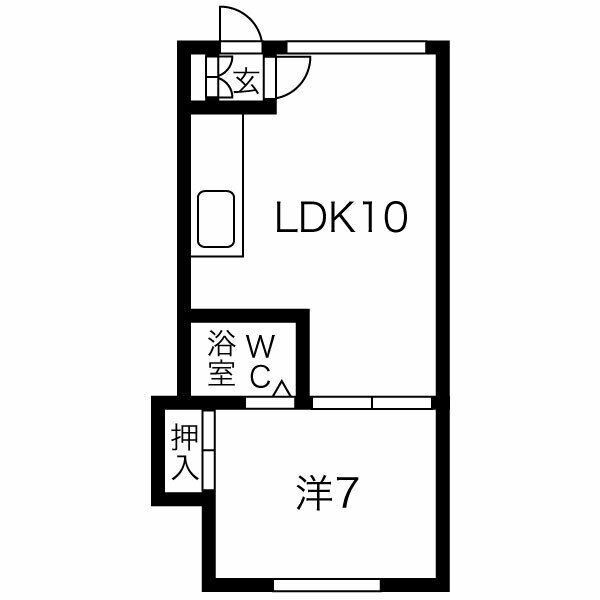 ニコニコハイツの間取り