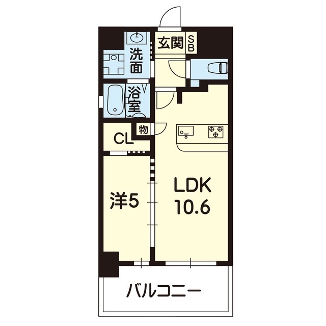 K-Smartけやき通りの間取り