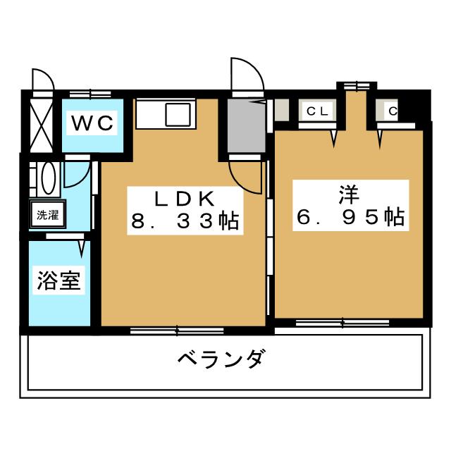 カサイマンションの間取り