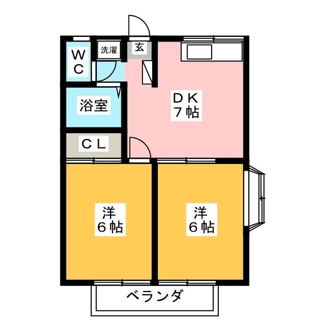 ウエストヒルA棟_間取り_0