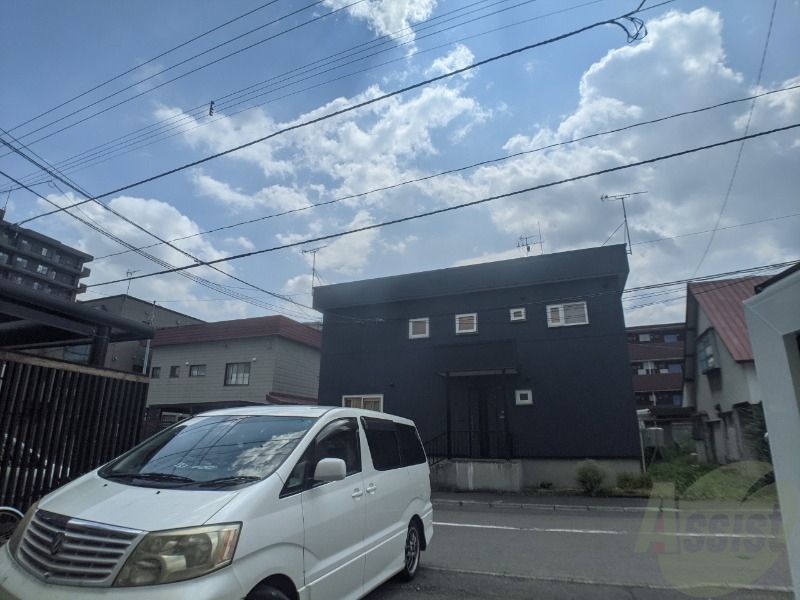 眺望　眺望はこちら。静かな住宅街という印象を受けました。