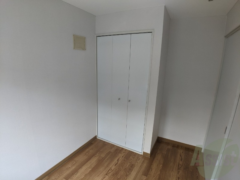 収納　クローゼット。荷物がたくさんあっても問題ないですね。