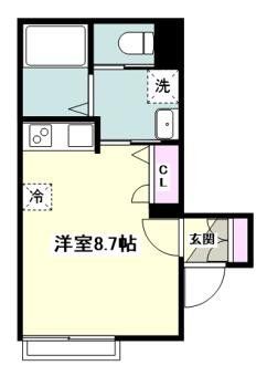 アベリア東海大学前の間取り