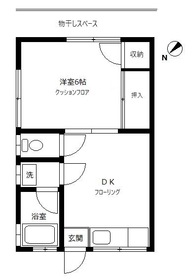 ブルーハイツ滝の間取り