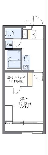 レオパレスマロンハイツ　IIIの間取り