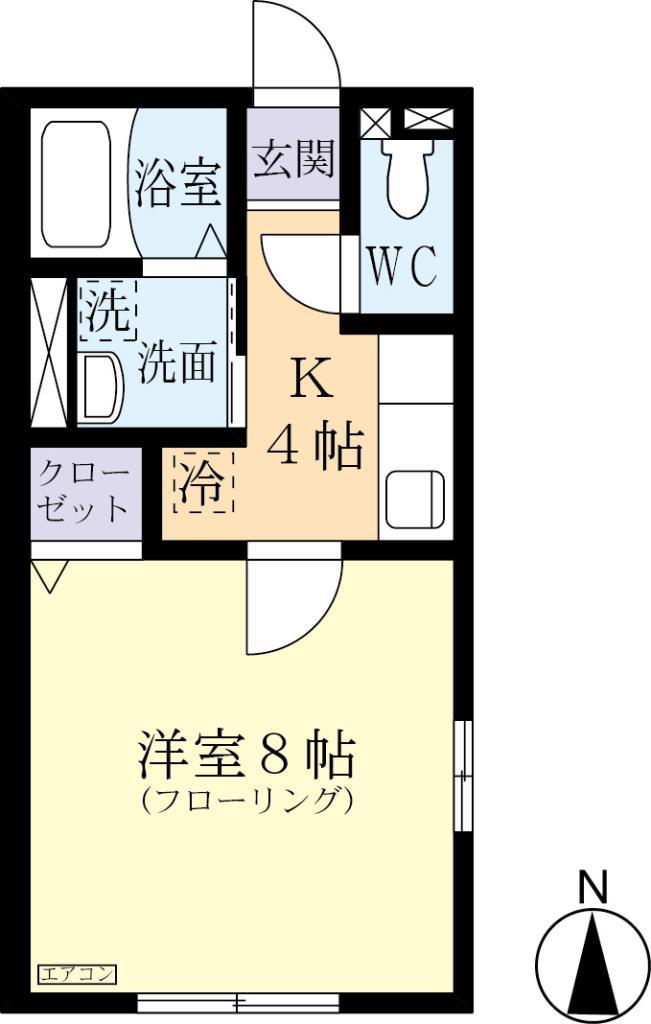 インペリアルIの間取り