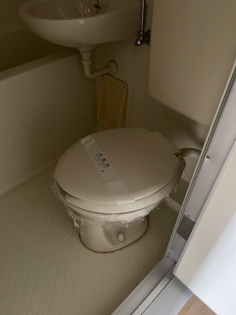トイレ　同物件、別号室の写真