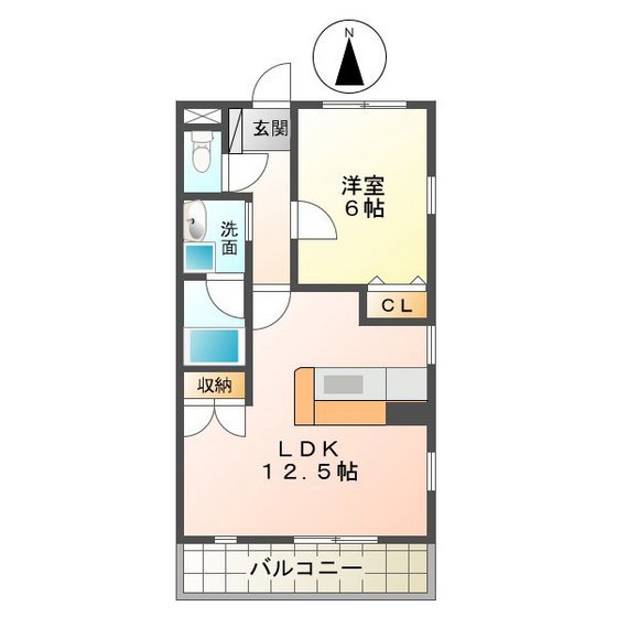 グローリア江戸橋の間取り