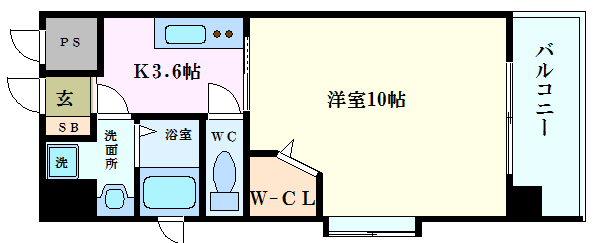 【グラビスコート十日市の間取り】