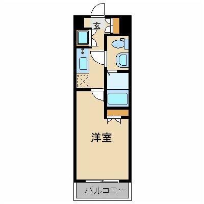 ヴィーダスカイコート品川の間取り