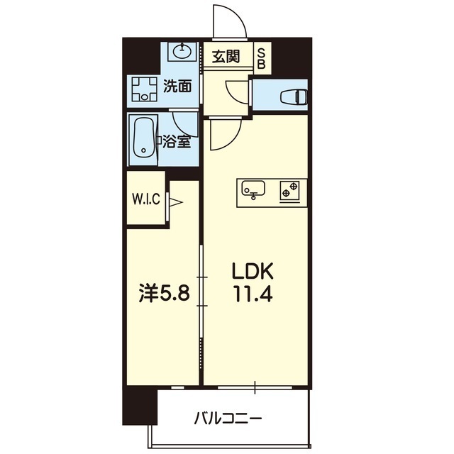 ELGRAND大江の間取り