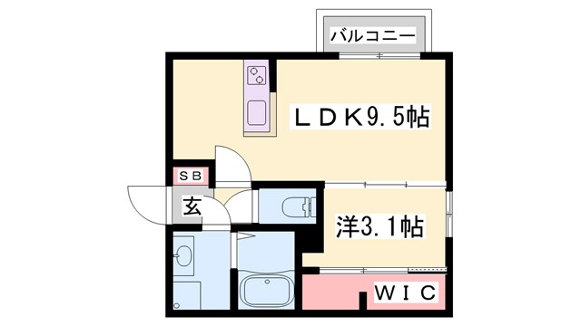 サントレーフルの間取り