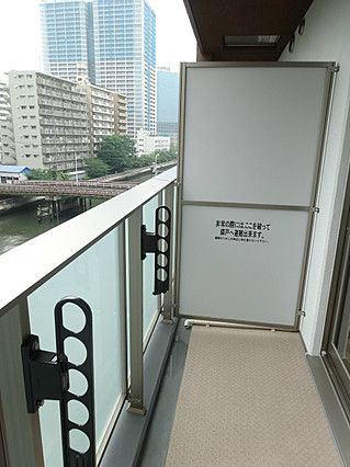 【ディアレイシャス港区海岸のバルコニー】