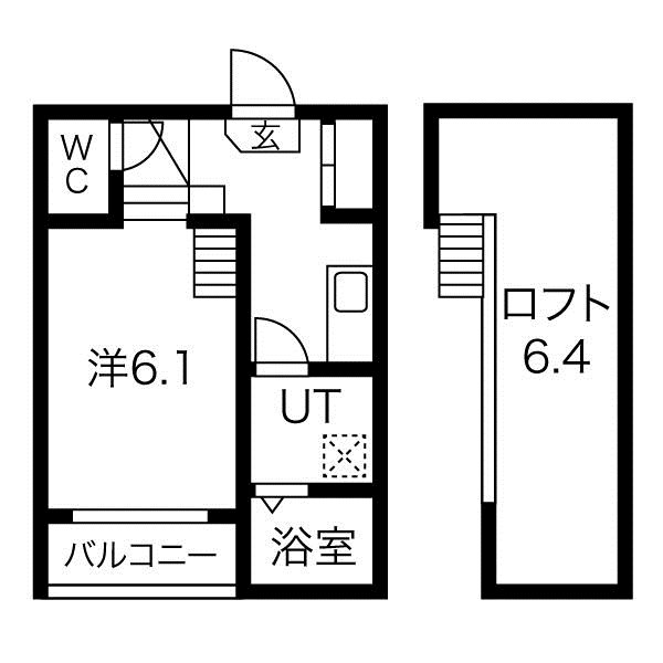 グランビル上小田井の間取り