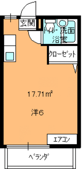 ハイツセゾンの間取り