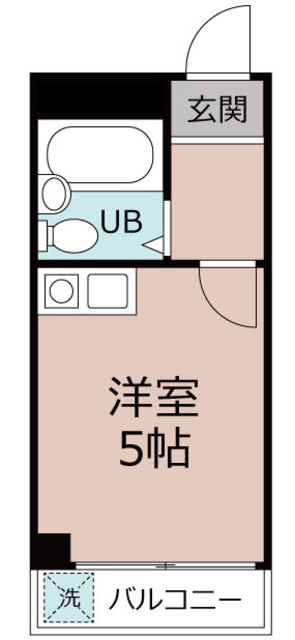 杉並区梅里のマンションの間取り