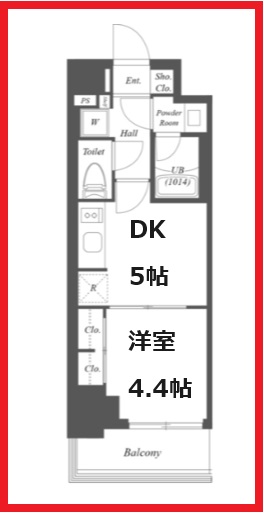 ブランシエスタ台東根岸の間取り