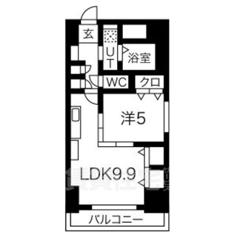 プレステージ千種の間取り