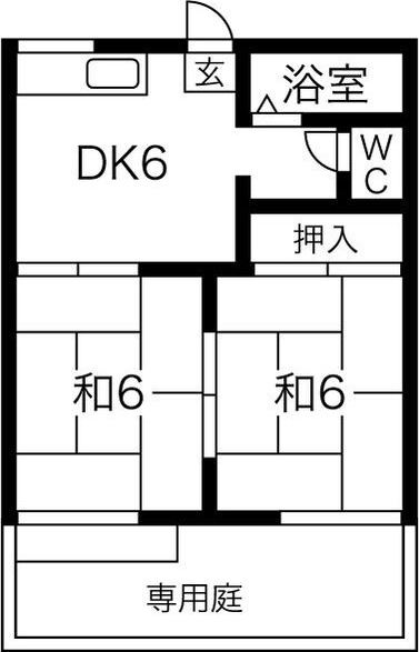 フォーヴル中村の間取り