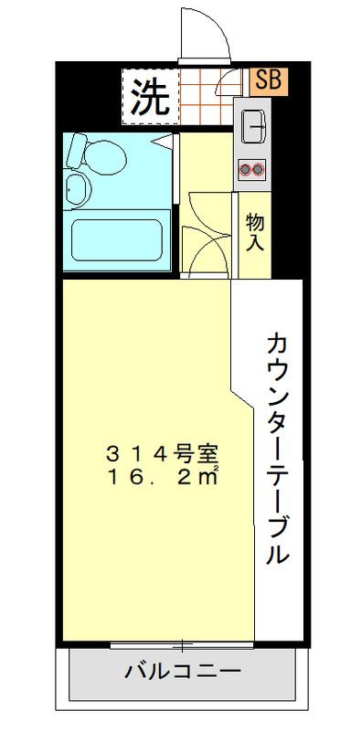 津田沼ダイカンプラザシティーの間取り